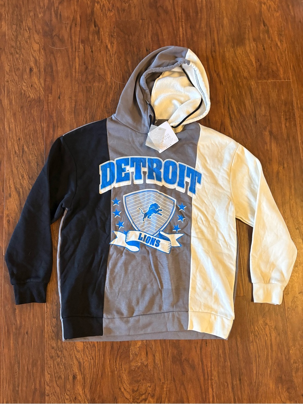 NWT Gameday Couture Detroit Lions NFL Hoodie Size Large